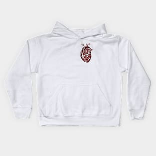 heart of brick Kids Hoodie